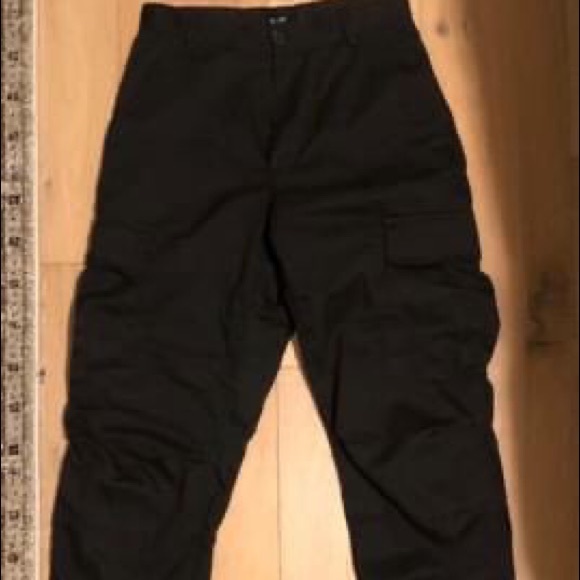 Pants-high waisted straight leg/wide leg cargo womens size small - Picture 2 of 8